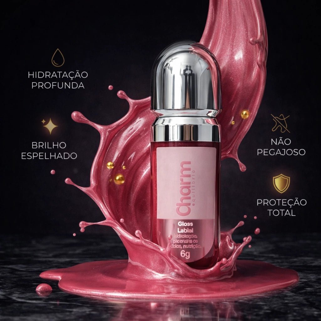 Kit Charme Equilíbrio – Skincare Dermocosméticos para Rosto Lábios com Rotina Completa - X - Varejo Ltda - Me