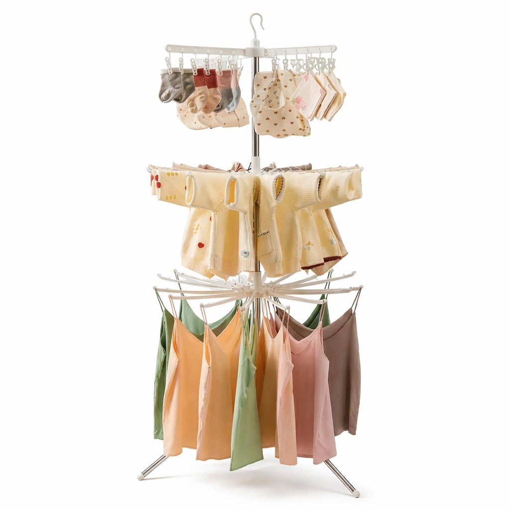 Varal Rack Secar Roupa Aluminio Triple - X - Varejo Ltda - Me