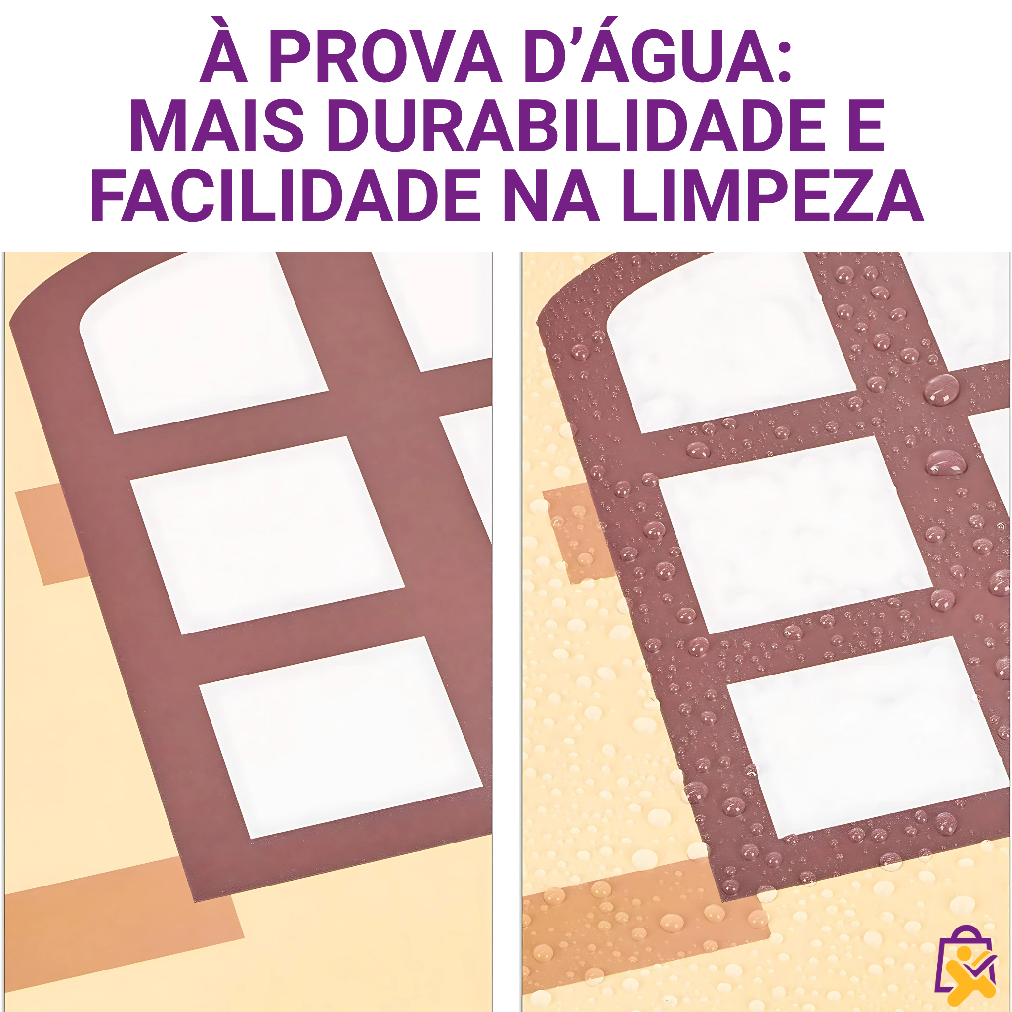 Organizador Modular Infantil Estilo Castelo com Cavaleiro – 6 Cubos (4 Fechados + 2 Abertos) – DIY
